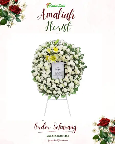 Krans Bunga Duka Abian Tubuh Baru